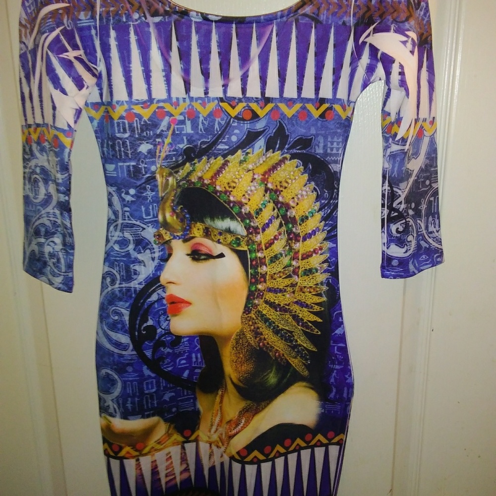Love J USA Casual Dress, Aztec Design, Med Juniors